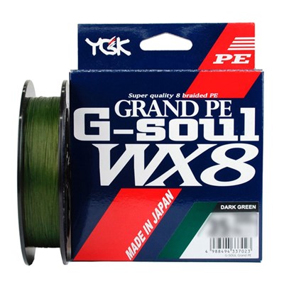 Linha YGK G-Soul WX8 PE 5 (0,38mm /65lb) 300m