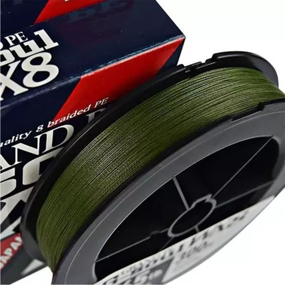 Linha YGK G-Soul WX8 Verde escuro / PE 1.5 (0,21mm /25lb) 300m