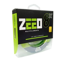 Linha Zeeo Multi X8 150m Verde Fluor 0,14mm