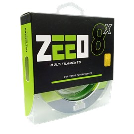 Linha Zeeo Multifilamento 8X 150m Verde Fluorescente