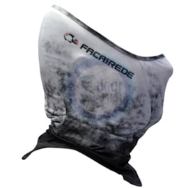 Máscara de Proteção Solar Faca na Rede - Black Neck - FMove Máscara de Proteção Solar Faca na Rede - Black Neck - FMove