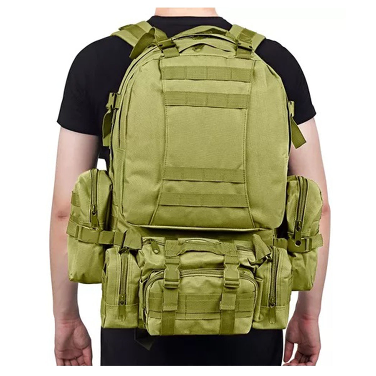 Mochila Echo Life Defender 55l - Verde - Sugoi Big Fish