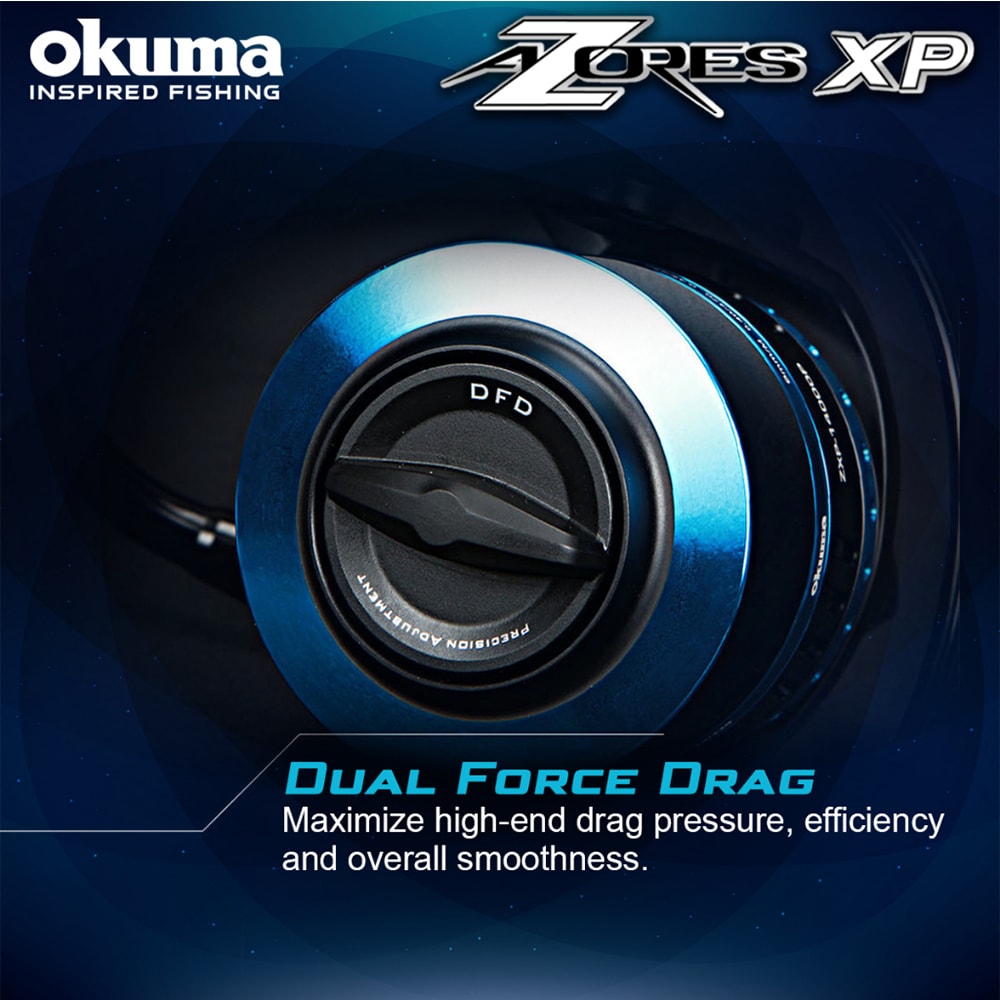 Molinete Okuma Azores ZXP 6000H - Sugoi Big Fish