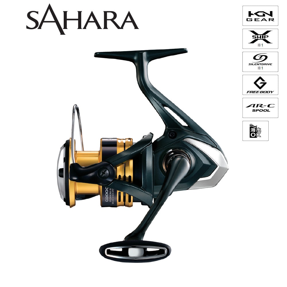 スポーツ SAHARA 4000XG Molinete Shimano Sahara FJ4000XG - Sugoi Big Fish