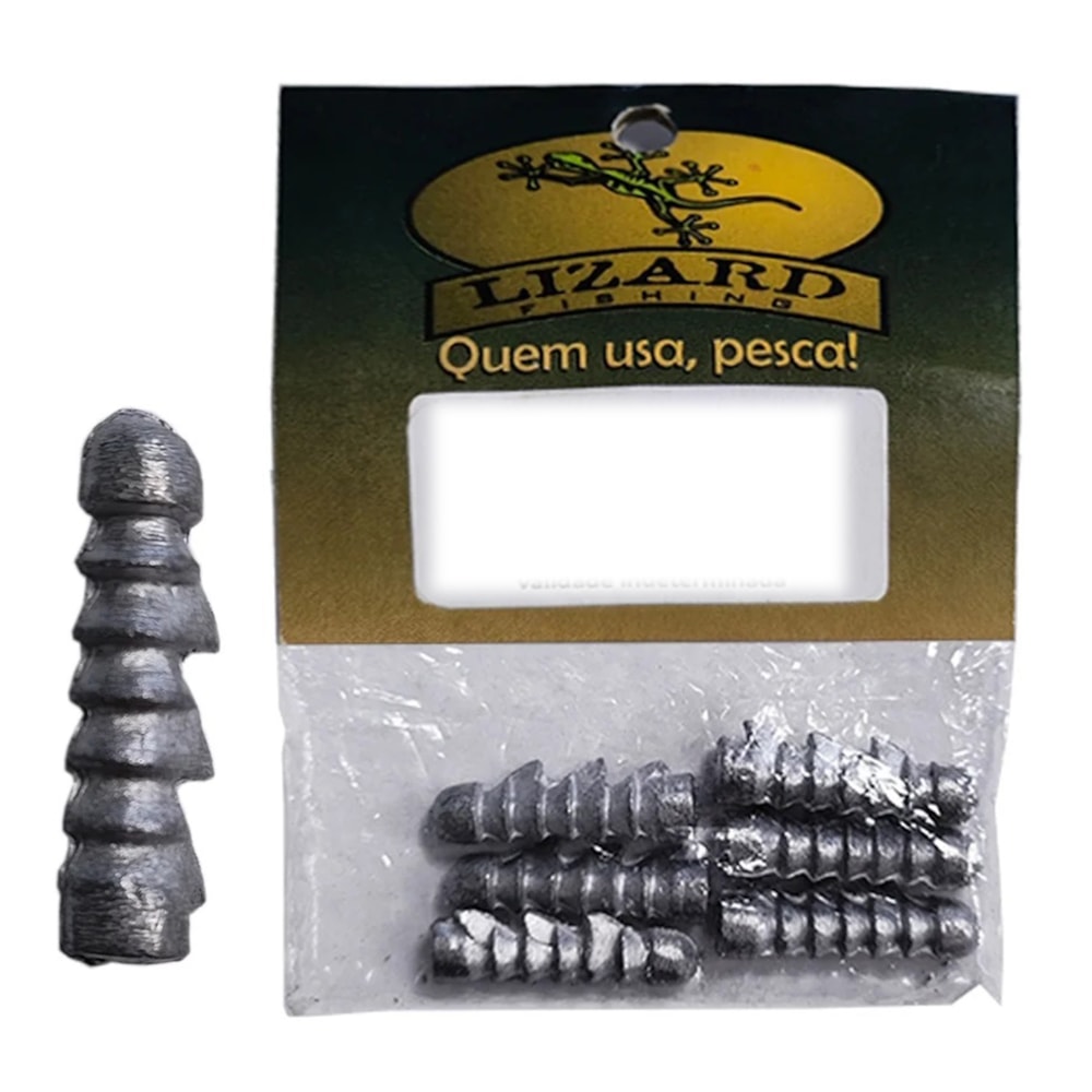 Peso Lizard P/Inserção 0,8mm 2,0g C/7un 54001