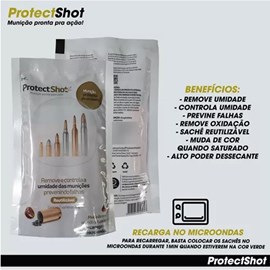 Proteção Protect Shot  P/Munição C/2 Sachês