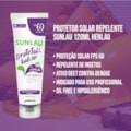 Protetor Solar Sunlau Com Repelente DEET10% FPS60