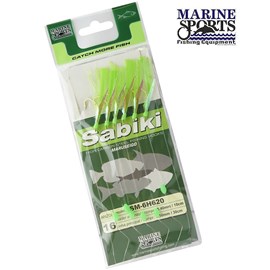 Sabiki Marine Sports SM-6H620 - Verde - Maruseigo Gol