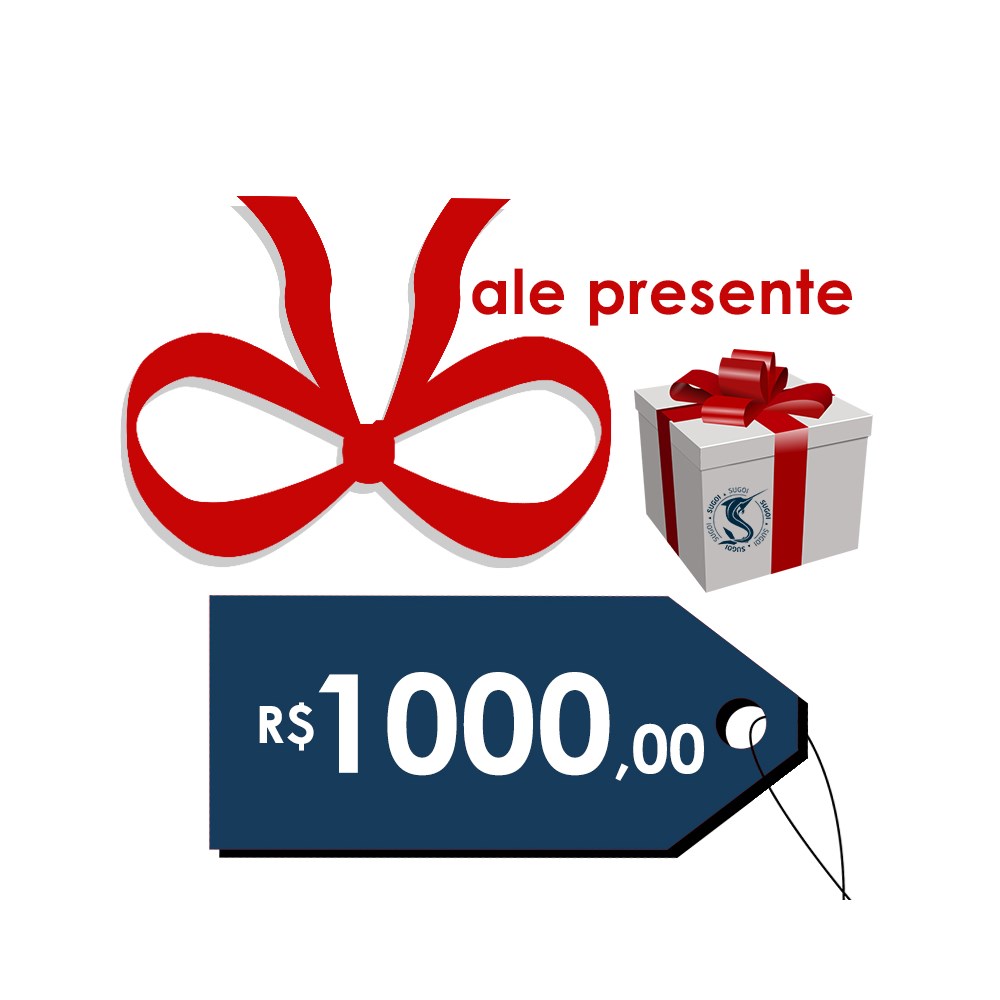 Vale presente Digital R$ 1.000,00