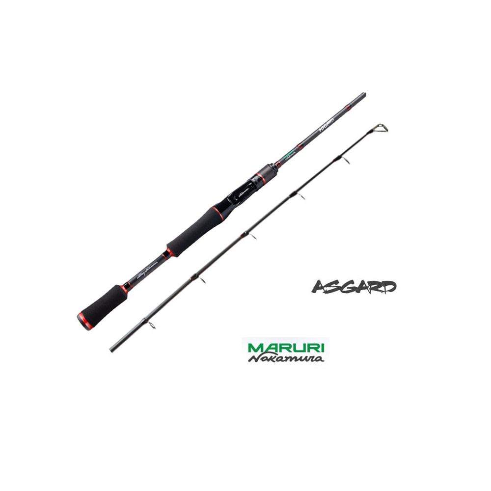 Vara Maruri Asgard ASC-601H-F 6'0''(1,83m) 12-20lb Vermelho