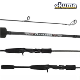 Vara Okuma Nemesis C-581M(1,73m) 8-17lb 1Parte – Carretilha