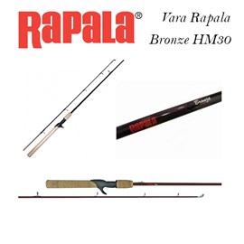 Vara Rapala Bronze HM30 (Carretilha)