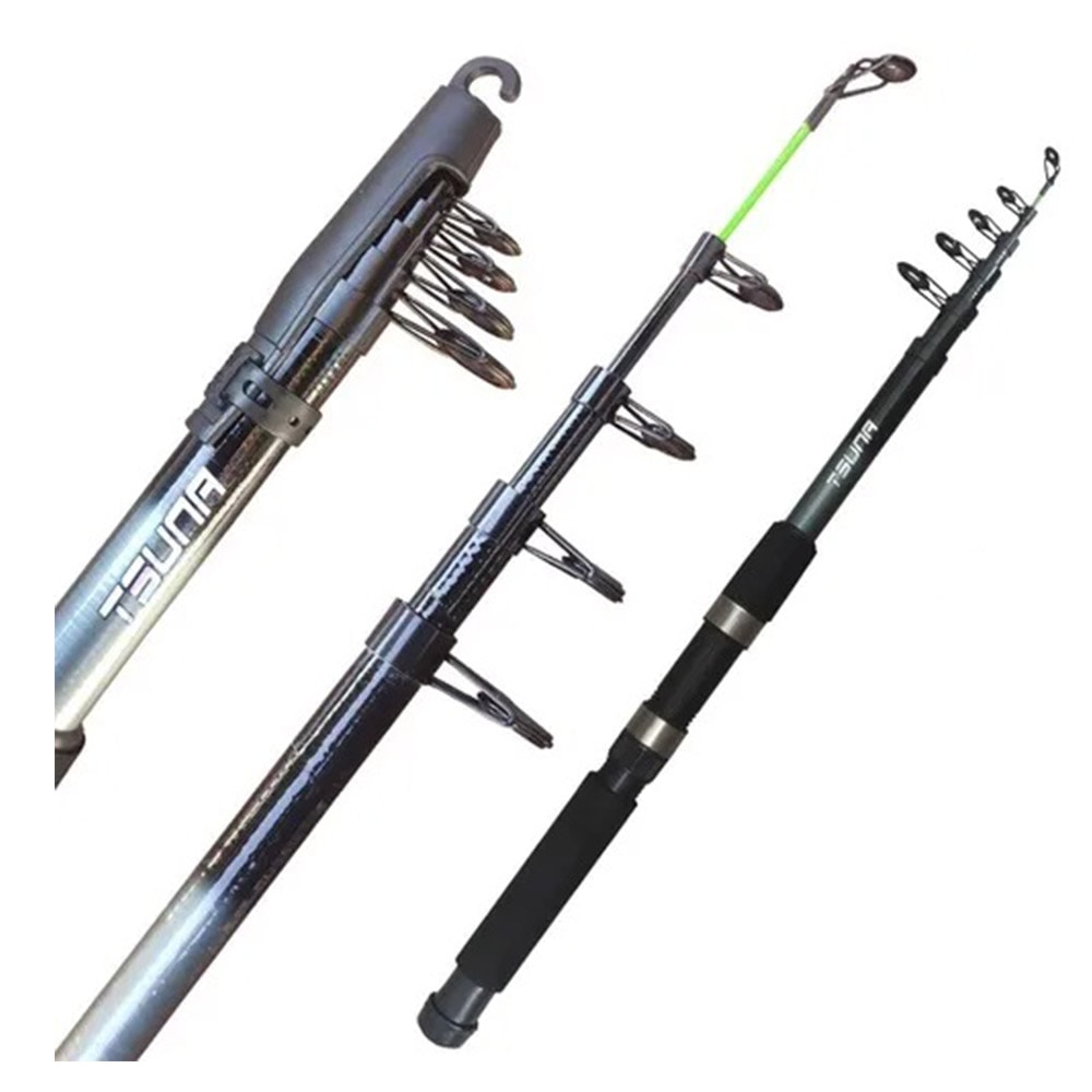 Vara Saint Tsuna Phenix Telescópica 2,10m 69963 (Molinete) - Sugoi