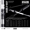 Vara Zeeo Z-1007CR 581M 1,73m – 8-17lb - Carretilha